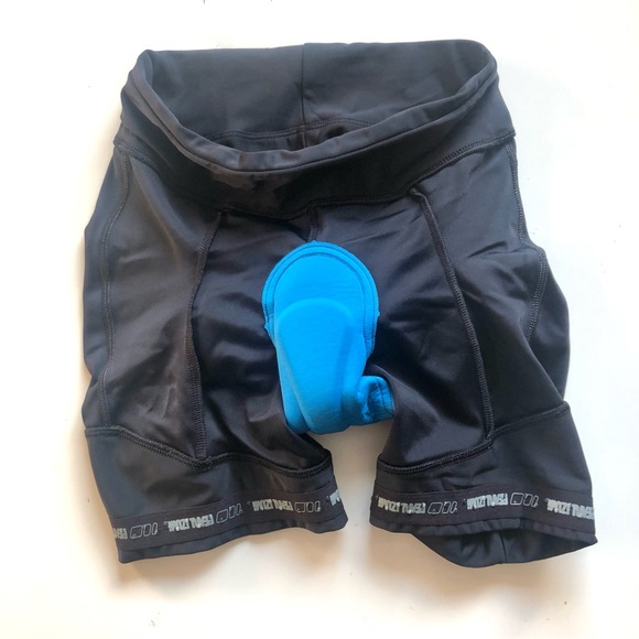 S Pearl Izumi Padded Black Bike Shorts - Picture 6 of 6